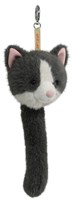 One Love charm cat Scout grey and white - jewelry accessory