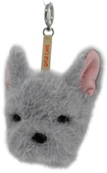One Love charm French bulldog Remy grey - jewelry accessory