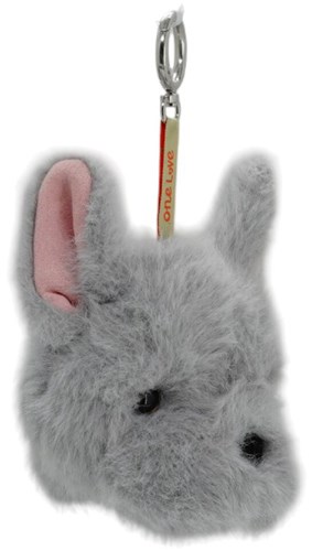 One Love charm French bulldog Remy grey - jewelry accessory-2