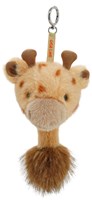 One Love charm giraffe yellow brown - cute pendant for kids