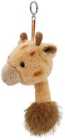 One Love charm giraffe yellow brown - cute pendant for kids-3