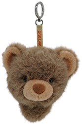 One Love charm - Bear Little B brown keychain accessory