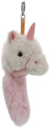 One Love unicorn charm white pink - jewelry accessory