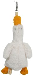 One Love charm goose feather white - jewelry accessory pendant