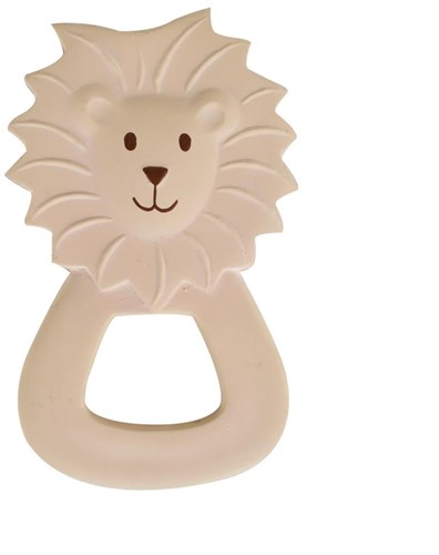 Tikiri teether lion natural rubber baby toy