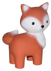 Tikiri bath toy fox natural rubber baby teether BPA-free