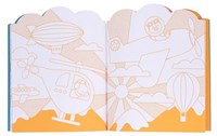 Petit Collage vehicles colouring book with stickers - FSC paper-3