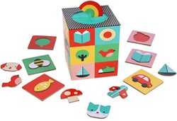 Petit Collage educational game shapes touch sensory toy