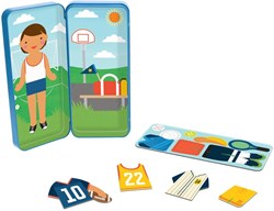 Petit Collage magnetic dress up game sports star - creative toy