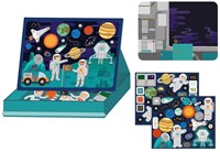 Petit Collage magnetic space toy - educational magnetic playset for kids