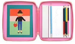Petit Collage craft kit - creative fashion design set for kids