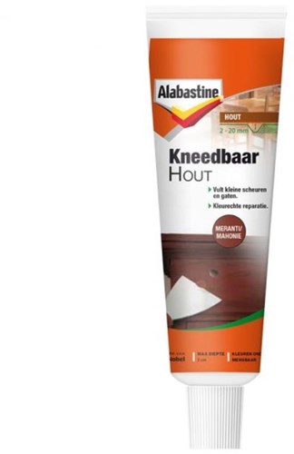 Alabastine kneedbaar hout mahonie