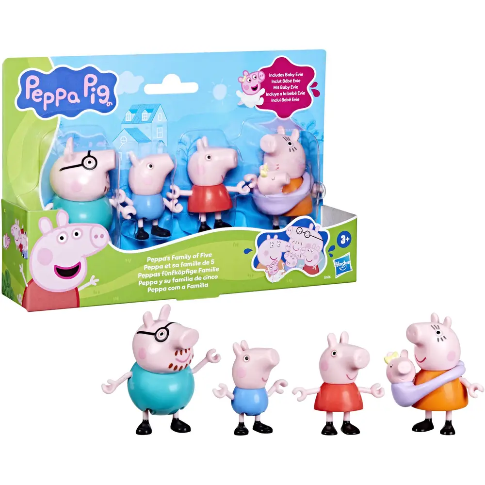 Hasbro Peppa Pig family toy set - Peppa Pig figures