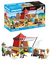 Playmobil Asterix Roman army tent play figure set-3
