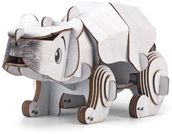 Mieredu 3D puzzle toy polar bear with sound effect for kids