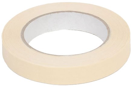 Quantore masking tape universal painting 19mm x 50m cream white