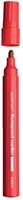 Quantore permanent marker red 1-1.5mm for paper and plastic