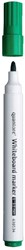Quantore whiteboard marker green round 1-1.5mm for school and office