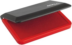 Quantore stamp pad red 9x5cm office accessory