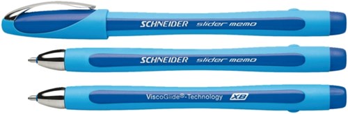 Quantore ballpoint pen blue extra wide ergonomic stationery