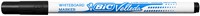 Viltstift Bic 1721 whiteboard rond zwart 1.5mm