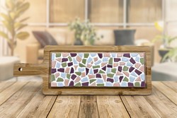 Little Creations DIY Mosaic Serving Board Sand - Creative Craft Kit