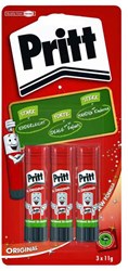 Quantore child-friendly glue stick 3 pack - strong craft glue