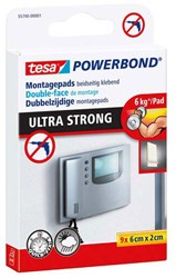 Quantore mounting tape Powerbond double-sided extra strong 2x6cm