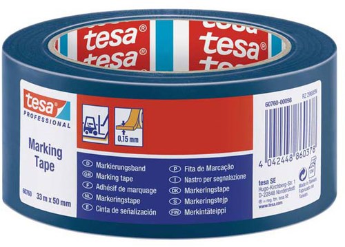 Quantore marking tape blue - PVC tape for temporary markings