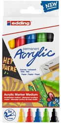 Quantore acrylic marker set for creative painting, 5 pieces