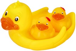 Mom's Care bath toy duck set - soap dish - BPA-free - 3 pieces