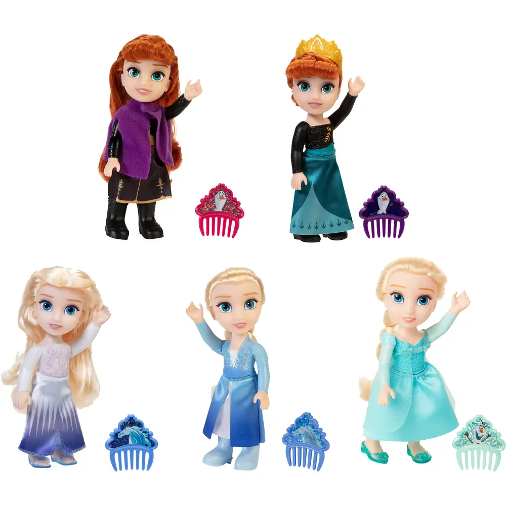 Disney doll Frozen Anna and Elsa - toy doll with accessories