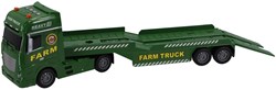 Rapid Wheels toy car transporter with tractors lights sound friction