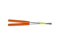 Eureka diabolo sticks aluminium 32.5 cm orange - Acrobat toy
