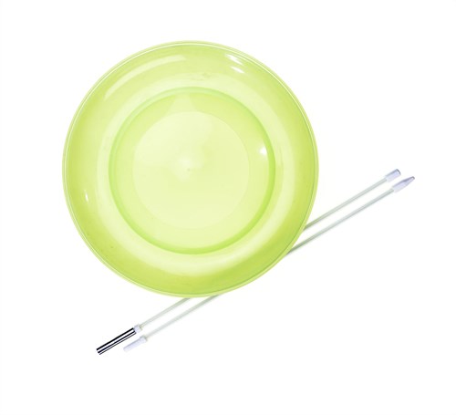 Eureka juggling plate toy with stick - yellow - learn to juggle