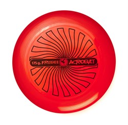 Acrobat - Vliegende schijf 175g. - Rood