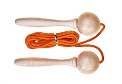 Acrobaat - Springtouw - (3 m) verstelbaar - Oranje