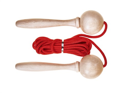 Acrobat - Springtouw - (3 m) verstelbaar - Rood