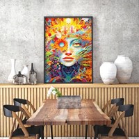 Enjoy Puzzle jigsaw Bold Muse 1000 pieces colorful cardboard puzzle-2
