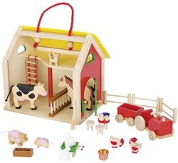 Goki Suitcase Cottage with accessories