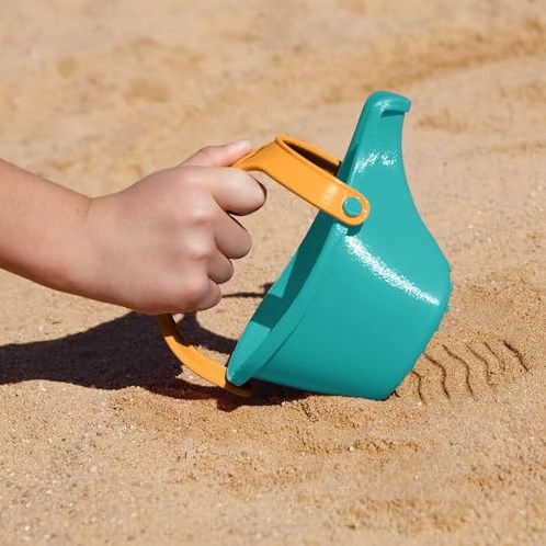 Haba watering can toy turquoise - colorful toddler watering can for outdoors-2