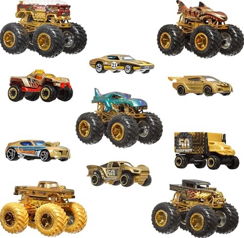 Hot Wheels Monster Trucks Toy - Trophy Champions Collection 1:64-3