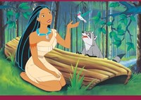 Trefl puzzle Disney Pocahontas 600 pieces - 40th anniversary-2