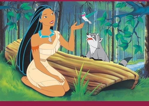 Trefl puzzle Disney Pocahontas 600 pieces - 40th anniversary-2
