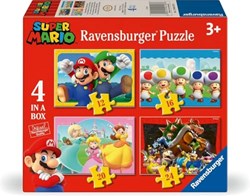 Ravensburger Super Mario jigsaw puzzle 4in1 - puzzle set for kids