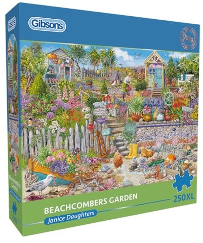 Gibsons puzzle Beachcomber's Garden 250XL - extra large pieces