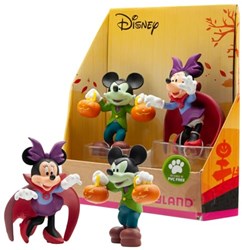 Bullyland Disney play figures Mickey & Minnie Mouse Halloween 6cm