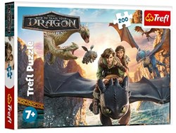 Trefl jigsaw puzzle How to Train Your Dragon - 200 pieces - kids puzzle