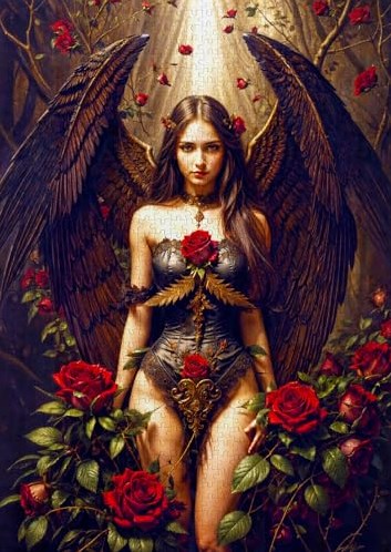 Enjoy Puzzle jigsaw puzzle Dark Angel - 1000 pieces adults-2