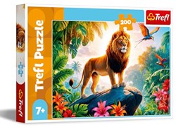 Trefl jigsaw puzzle King of the jungle 200 pieces FSC Mix 70% animals